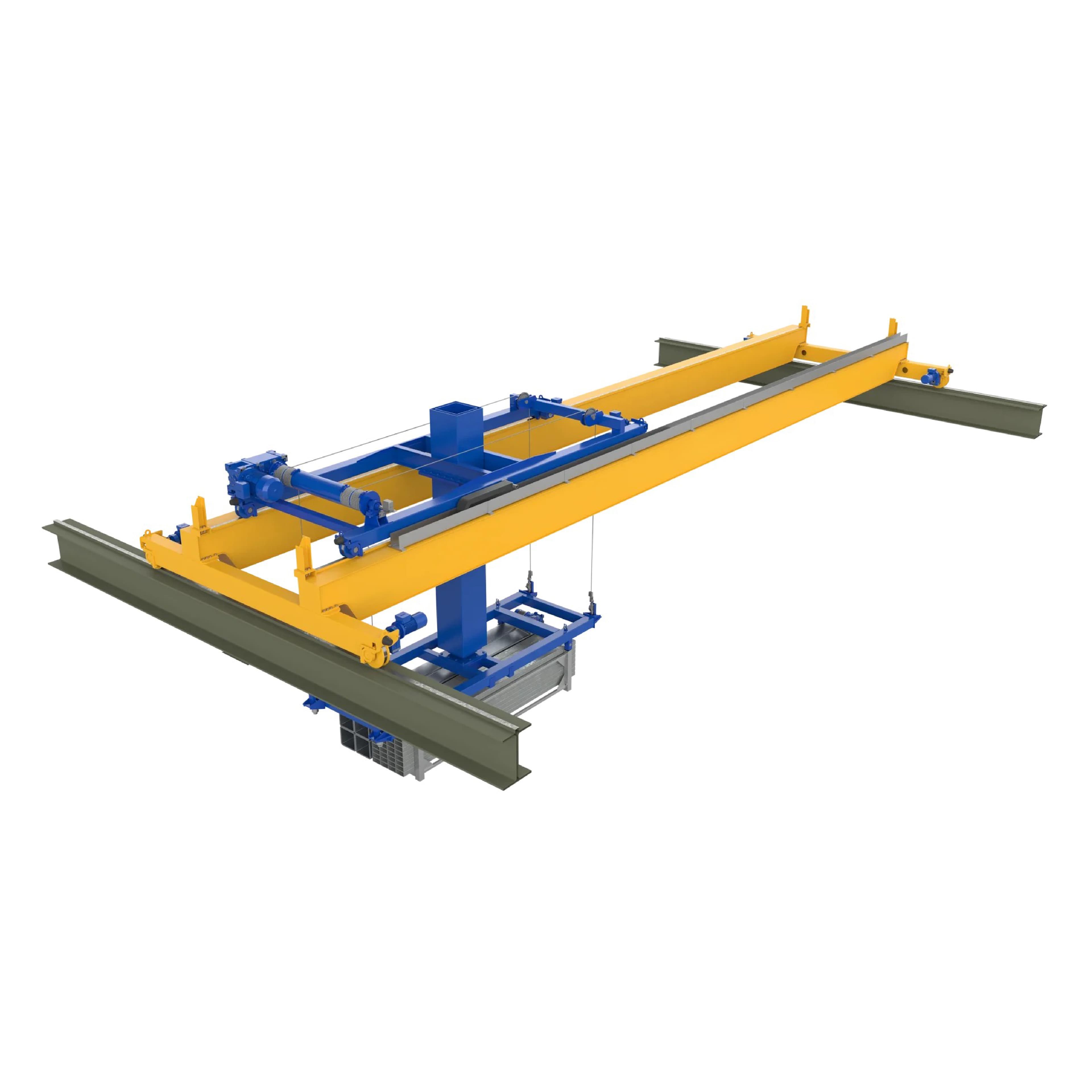 Automatic Overhead Crane Without Shed