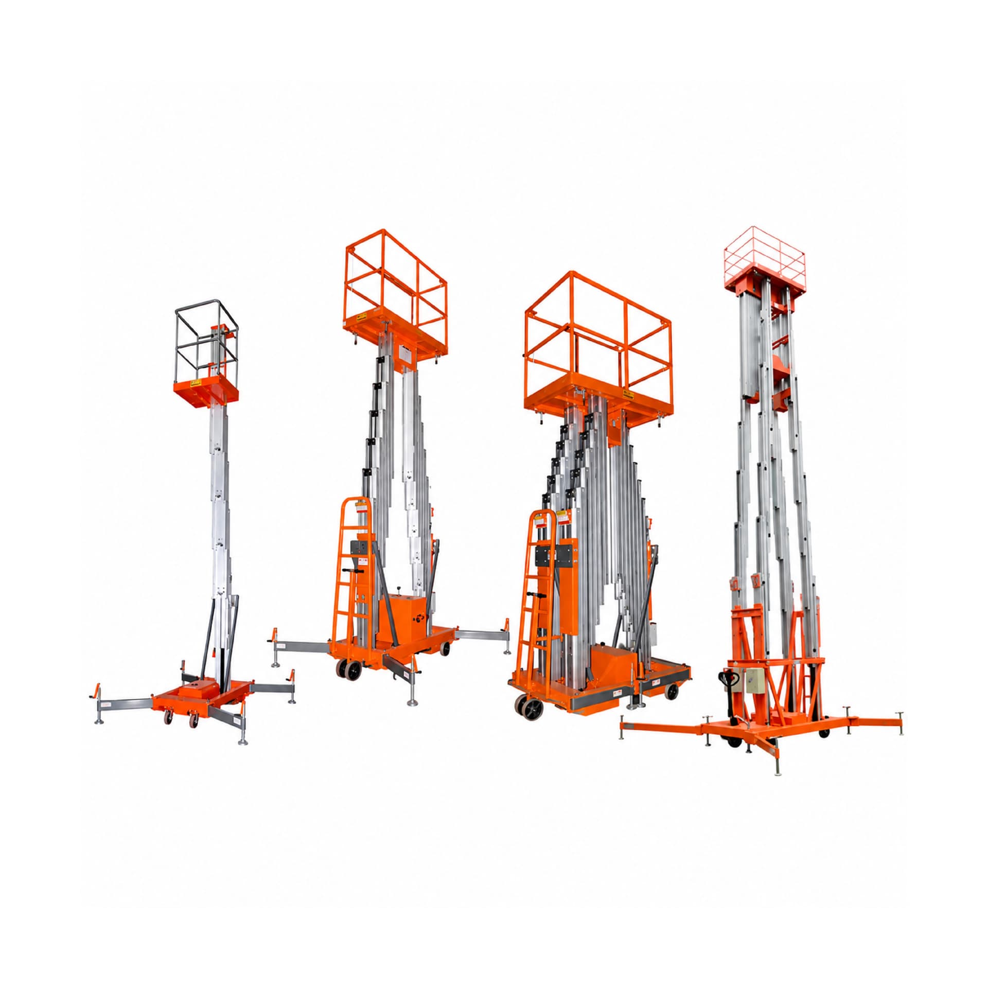 Aluminum Single & Double Mast Lift