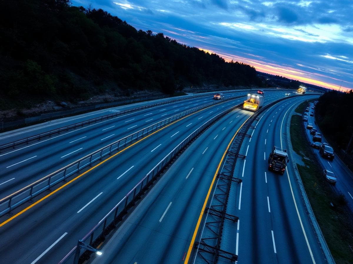 Highway Project Equipment Mobilization Update